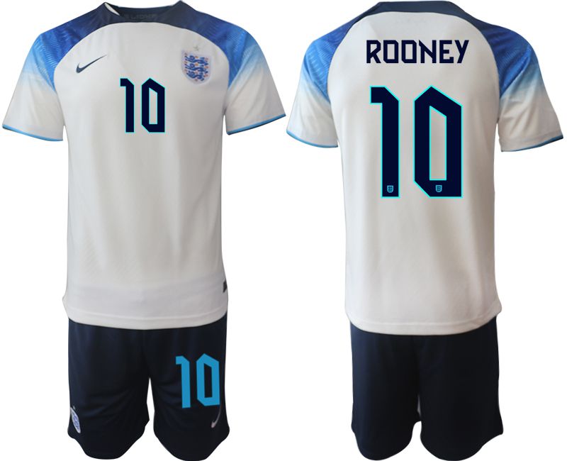 Men 2022 World Cup National Team England home white #10 Soccer Jerseys->england jersey->Soccer Country Jersey